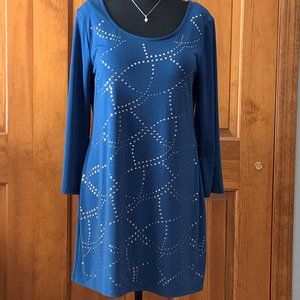 Style & Co. Woman's Long Tunic, Size Medium,Blue